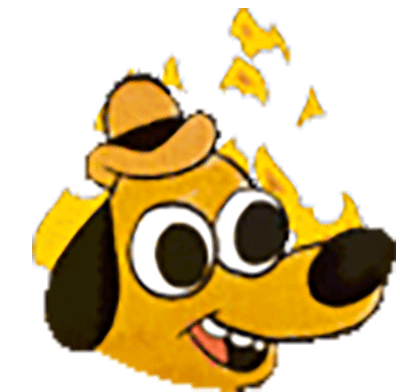 Burning Dog